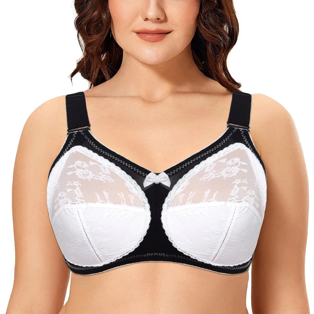 PACK OF 3 FULL COVERAGE WIRELESS BRAS