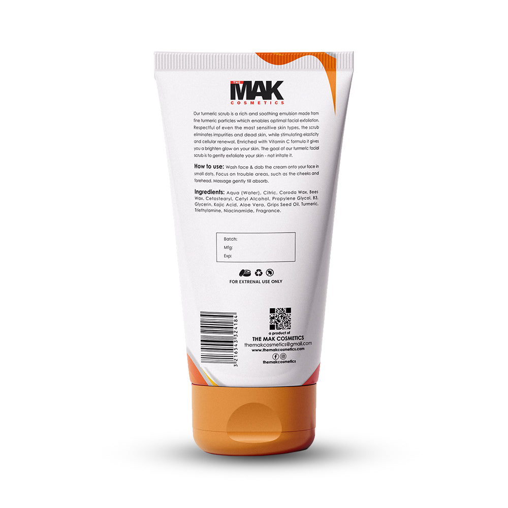 THE MAK TURMERIC FACE SCRUB