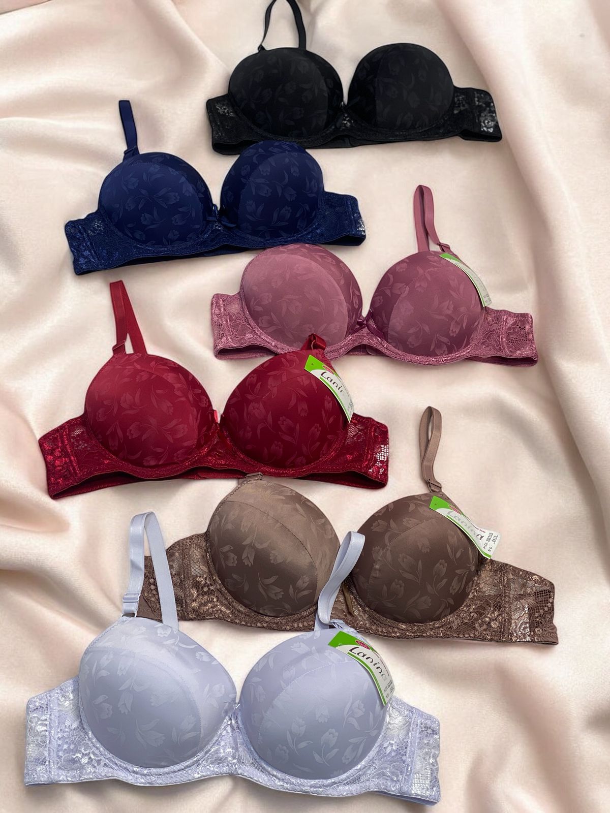 PACK OF 3 PADDED BRAS IN JUT 1199RS