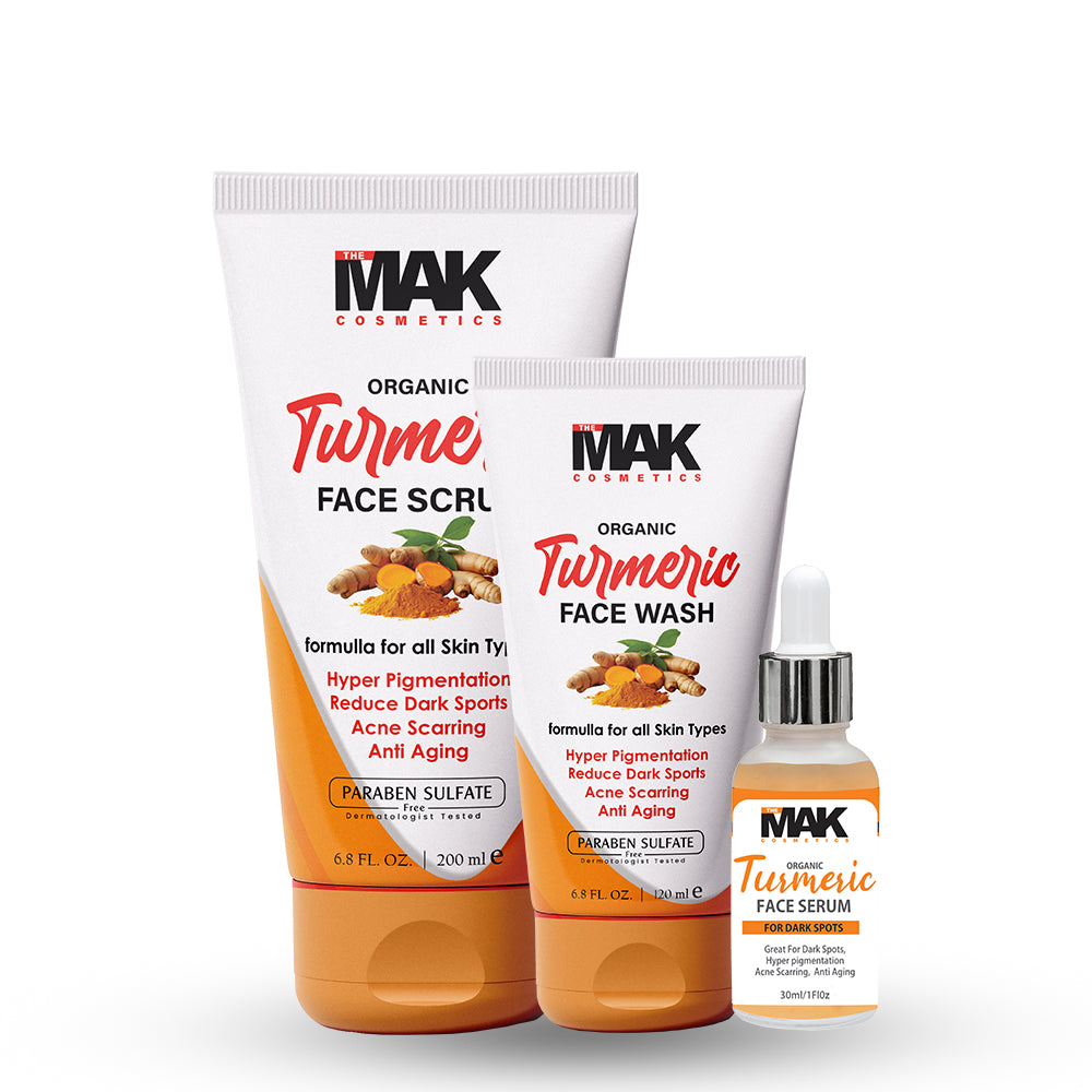 TURMERIC SKINCARE KIT (PACK OF 3)